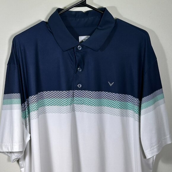 collection of 2 Callaway OPTI-DRI men's golf shirts. Size XL - Picture 6 of 9
